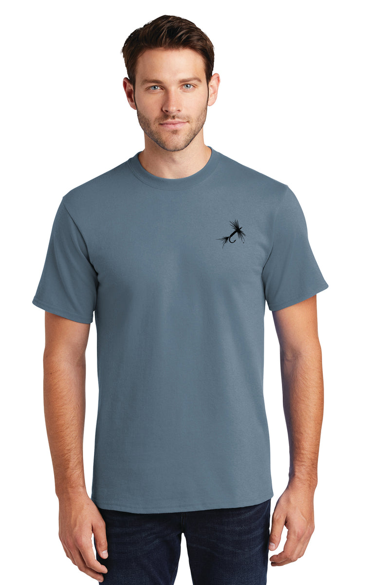 Stonewashed Blue T-Shirt - Gifts for Anglers – Reel Threads